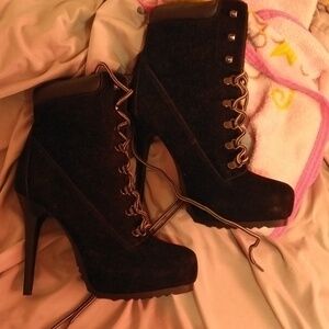 Shii by journeys high heel boots